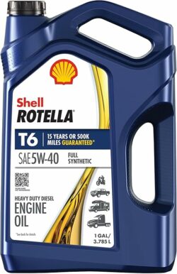 Shell Rotella T6 Full Synthetic 5W-40 Diesel Engine Oil